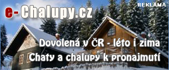 Chaty a chalupy na jarní prázdniny